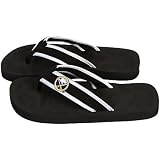 NHL Buffalo Sabres Unisex Basic Flip Flop - Black (Large)