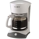 Mr. Coffee SK12 12-Cup Switch Coffeemaker, White
