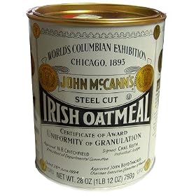 McCann Steel Cut Irish Oatmeal 28oz