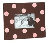 Elegant Baby Chocolate Ceramic Frame- Pink