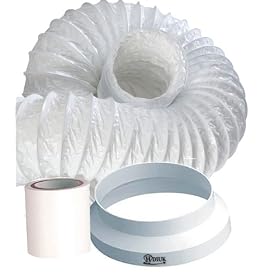 HDIUK 3m portable Air Conditioner venting duct hose extension kit.