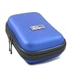 Ex-Pro� Blue Hard Clam Shock proof water resistant Digital Camera Case Bag CR9105E for Fuji Finepix E500, E510, E550, E900, F60fd, F300EXR, F305EXR F500EXR, F550EXR, F600EXR, F900EXR, F700, JV105, XP20, XP30