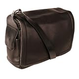 THAYER Leather - MESSENGER CASE - Soft Shrunken Elk Grain Leather, Mens