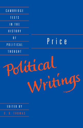 Price: Political Writings (Cambridge Texts in the History of Political Thought)