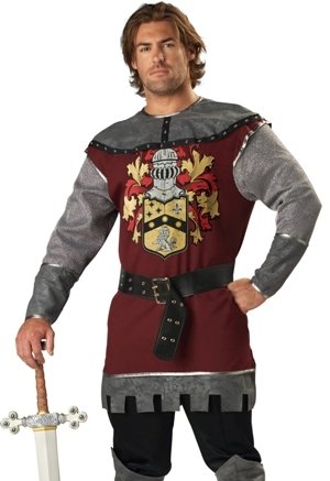 Mens Adult Costumes Knight Medieval Halloween Costume