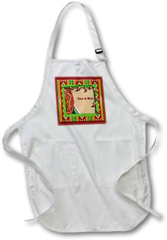 Beverly Turner Photography Cinco De Mayo Sombrero on a Blanket with Peppers Apron