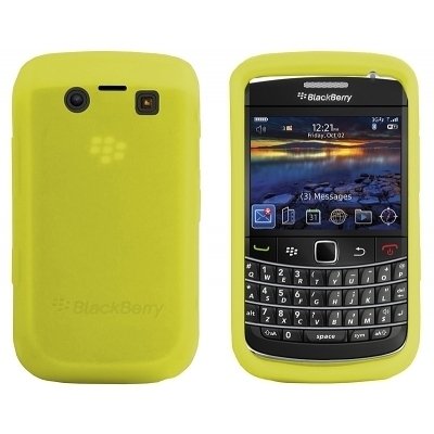 Logotrans Standard Series Silikon H&uuml;lle f&uuml;r Blackberry 9700 Bold 2 gelb