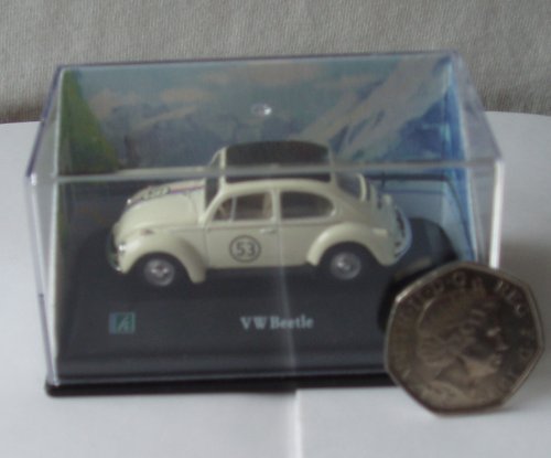 Childrens Toyshop  Toys : Cararama VW Beetle - Herbie 53 - 1/72 scale