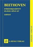 HENLE VERLAG BEETHOVEN L.V. - STRING QUARTET E FLAT MAJOR OP. 127