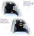 Yupbizauto New Interchangeable Car Seat Headrest Cover Universal Fit for Cars Vans Trucks - One Piece (Lips Kiss)