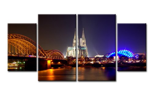 TOP Bild auf Leinwand KÖLNER DOM