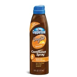 Coppertone Dry Oil Continuous Spray Tanning SPF 4,6-Ounce