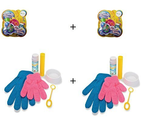 High Quality Magic Bouncing Juggling Bubble Complete Kit -SET OF 2 KITS- Catch, Pass &amp; Bounce - Unlimited Fun by Bouncing Bubble