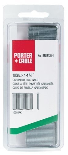 Porter Cable BN18125 1-1/4 18 Gauge Brad Nails 5000 per Box