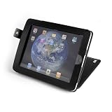 DURAGADGET Etui Luxe en Cuir Noir pour Apple iPad 1 - 16 gigaoctet 32 gigaoctet 64 gigaoctet, y compris les v�rsions Wifi & 3g (16GB 32GB 64GB) - Protecteur d'�cran BONUSpar Duragadget