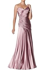 Strapless Flared-Skirt Applique Charmeuse Sweetheart Natural   Waistline Evening Dress/Prom Dress 