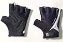 Jeantex Varano Short Finger Cycling Gloves Black Medium
