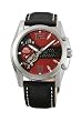 Orient #CDB02002H Men's Leather Strap Semi Skeleton Automatic Watch