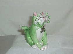Amy Lacombe Whimsiclay Peace Cat