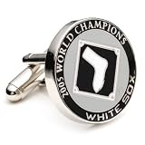 Chicago White Sox MLB 2005 Commemorative World Series Champion Logo'd Executive Cufflinks w/Jewelry Box