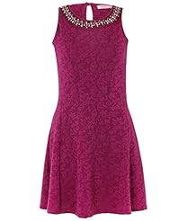 Floral Print Elastane/Polyester Flared-Skirt Sleeveless Pleated Crystal Skater Dress/Evening Dress/Mini Dress 