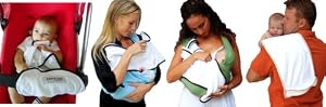 Baby K'tan K'tancloth 3-In-1 2 Pack Clothset, White