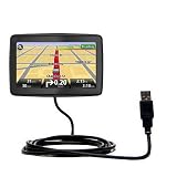 Classic Straight USB Cable for the TomTom VIA 1505 with Power Hot Sync and Charge capabilities - uses Gomadic TipExchange Technology