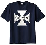 Choppers Cross T-Shirt (Big and Tall and Regular Sizes)
