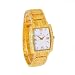OSKAR EMIL FERRARA GOLD UNISEX WATCH,SWISS MOVEMENT, SWAROVSKI CRYSTALS