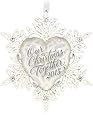 Our Christmas Together Snowflake Ornament 2015 Hallmark