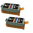betaInk 2 Pk Compatible Canon CLI-36 Color Printer Ink Cartridges for Canon PIXMA iP100 Mobile, Canon PIXMA Mini260, Canon PIXMA Mini320 w/chip