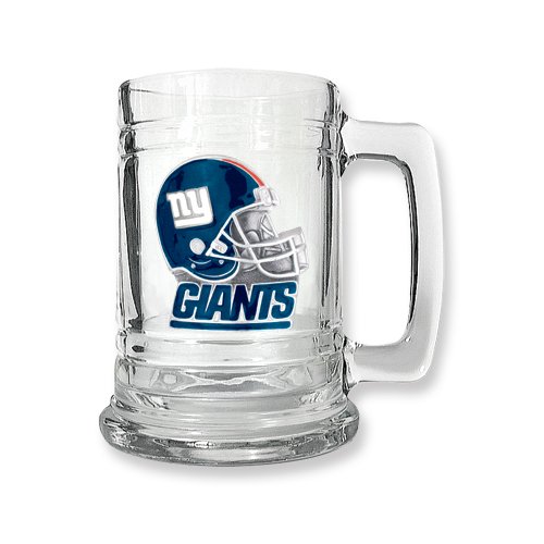 New York Giants 15oz Glass Tankard
