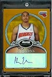 2006-07 Bowman Sterling Refractor Ryan Hollins Rookie Autograph Trading Card! Serial #590/599 Charlotte Bobcats Basketball Card- Mint Condition - Shipped In Protective Screwdown Case!