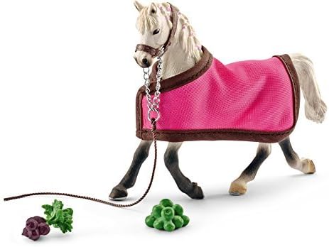 Horse Club Schleich Arab Mare Toy with Blanket by Horse Club
