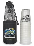 Speed Stacks Competition Cups Pearlized White with Black Bag