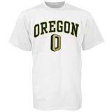 Oregon Ducks White Bare Essentials T-shirt