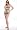 2pc. Palm Print-O-Ring Halter Tankini, X-Large-Brown/Ivory