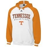 adidas Tennessee Volunteers White Two-Tone Fleece Pullover Hoody Sweatshirt