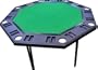 Rio Brands Foldaway Octagon Poker Table (Black)