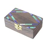 Review The Tribeca Gift Company  / Sheesham Wood Rectangular Box with Bone Inlay Large