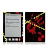 Crime Scene Design Skin Decal Sticker for the Amazon Kindle DX