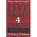Live Right 4 Your Typepar Dr. Peter J. D'Adamo