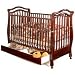 DO NOT USE Riley w/Drawer Crib-Cherry