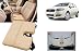 Auto Pearl - Premium Quality Car Seat Rest Cushion Beige For - Fiat Linea Classic RS.799.00