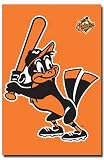 Baltimore Orioles (Logo) Sports Poster Print - 24
