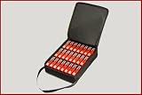 BRYCO MINI DV STORAGE RACK IN BAG HOLDS 24 TAPES