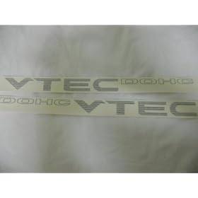 DOHC Vtec Racing Decal Sticker (New) black X2
