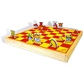Vilac 6123 - Kinder-Schachspiel aus Holz