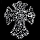 Youth Hoody (Hooded Sweatshirt) : Cross - Christian Embellished Rhinestones