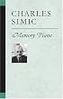 Memory Piano (Poets on Poetry)